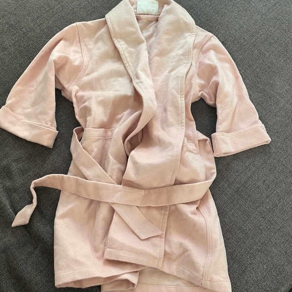 Hermes Pajamas Nwt Hermes Pink Baby Robe 5 Wool 50 Angora With